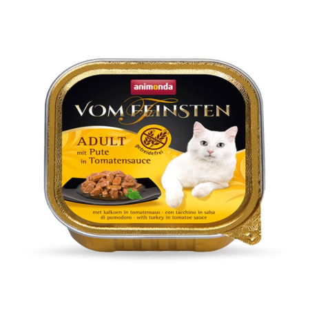 Animonda vom Feinsten - szalka ADULT z łososiem w sosie pomidorowym
