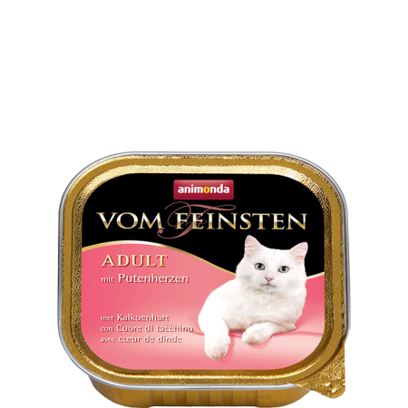 Animonda vom Feinsten - szalka ADULT z sercami indyka