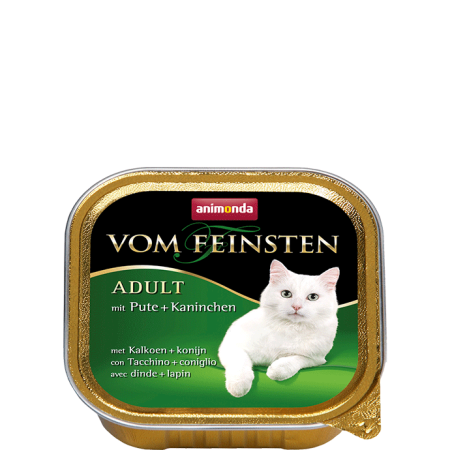 Animonda vom Feinsten - szalka ADULT z indykiem i królikiem