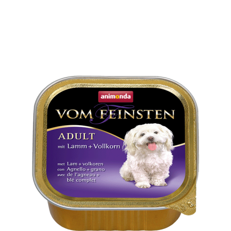 Animonda vom Feinsten - szalka ADULT dla psa z jagnięciną i ziarnami