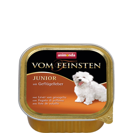 Animonda vom Feinsten JUNIOR - karma dla szczeniąt z wątróbką drobiową