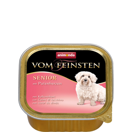 Animonda vom Feinsten SENIOR - karma dla starszych psów z indyczymi sercami