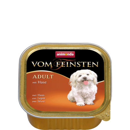 Animonda vom Feinsten - szalka ADULT dla dorosłego psa z królikiem