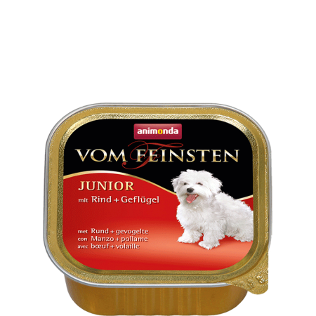 Animonda vom Feinsten JUNIOR - karma dla szczeniąt z wołowiną i drobiem