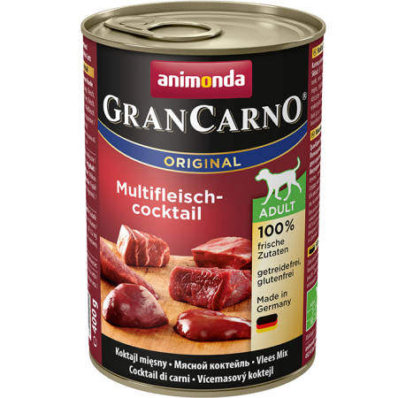 Animonda GranCarno ADULT ORIGINAL - puszka dla dorosłych psów; koktail wielomięsny