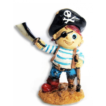 Akwarium 10L DIVERSA Zestaw Skarb Pirata 20x20x25cm