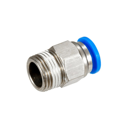 Szybkozłączka prosta wtykowa wąż 6mm -gwint 1/8
