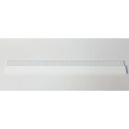Grzebień przelewowy biały 42cm do akwarium