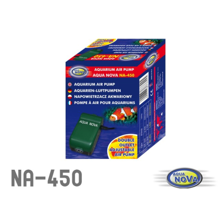 Napowietrzacz Aqua Nova NA-450 400 l/h (2 wyjścia)