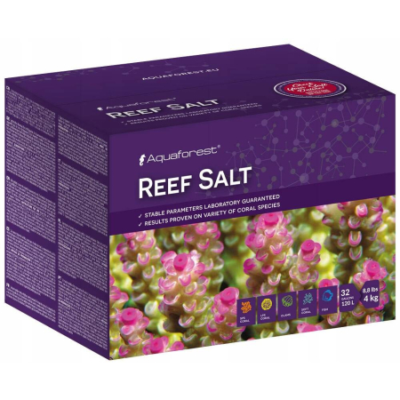 Aquaforest Reef Salt 4kg Box karton