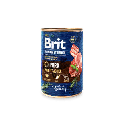 Brit Premium Pies Pork Mokra karma z wieprzowiną 400g