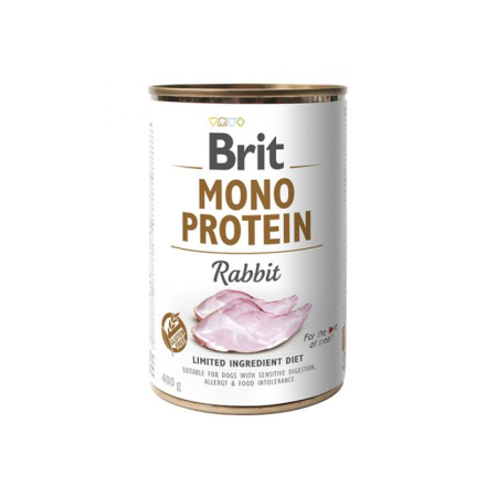 Brit Mono Protein Rabbit - Królik 400G