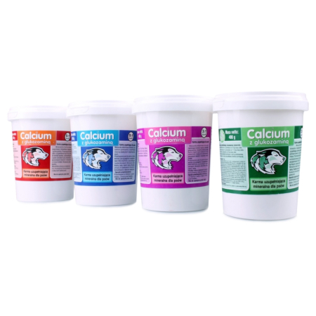 CAN-VIT Calcium z glukozaminą NIEBIESKI
