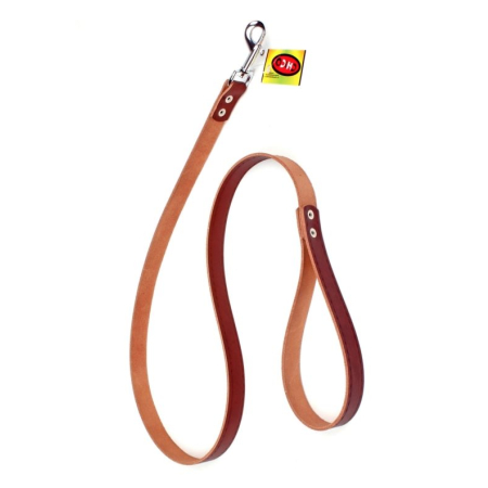 Smycz skóra 8mm/125cm   Brązowa