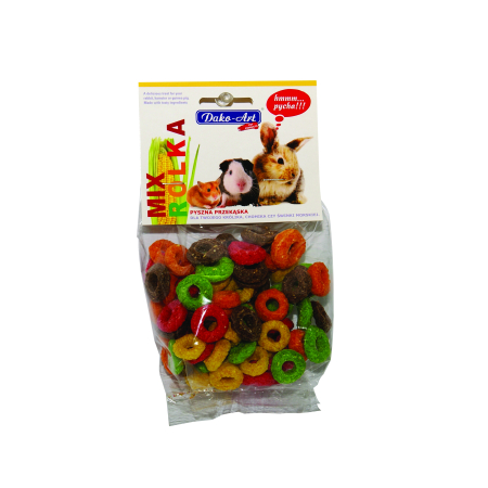 Mix rolka, ciasteczka dla gryzoni 75g - zawieszka