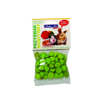 Przysmak warzywny, przekąska dla gryzoni ok.40g - zawieszka