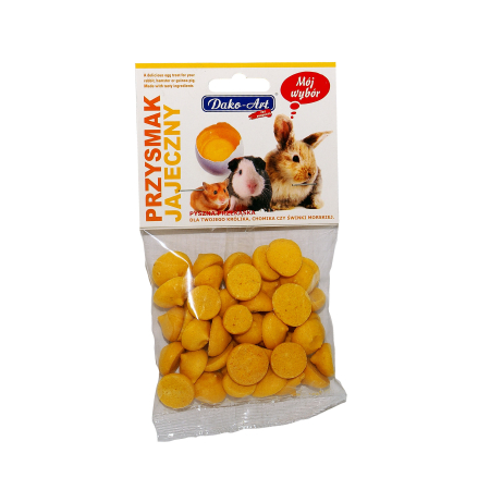 Przysmak jajeczny, przekąska dla gryzoni ok.40g - zawieszka