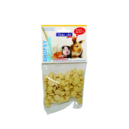 Dropsy mleczne ok.75g - zawieszka
