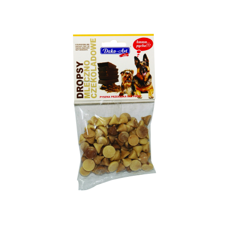 Dropsy mleczno-czekoladowe  ok.75g - zawieszka