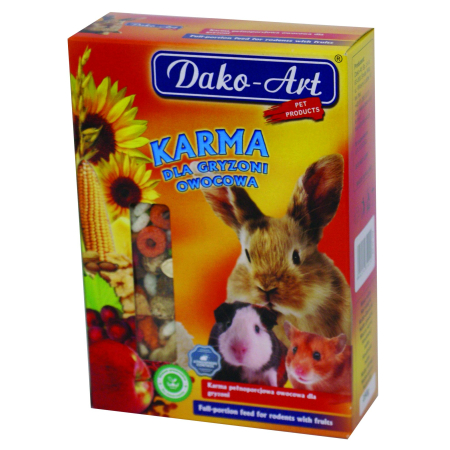 Karma dla gryzoni owocowa, 250g
