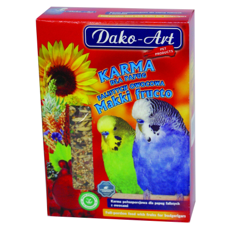 Makki fructo - owocowa karma dla papug falistych, 500g
