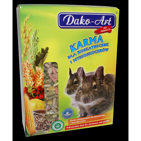Karma dla koszatniczek i myszoskoczków 1kg