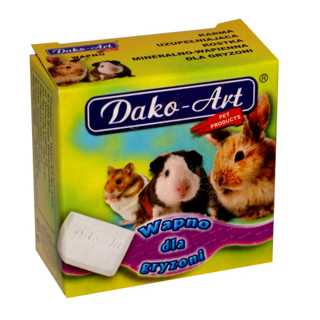 Dako Art Wapno dla gryzoni 40g