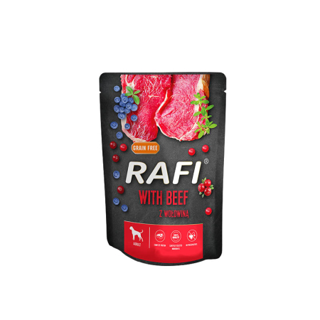 Rafi z wołowiną saszetka 300g