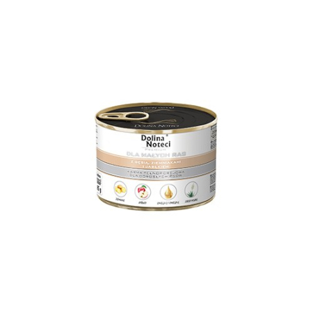 Dolina Noteci Premium z Gęsią, Ziemniakami i Jabłkiem 185 g