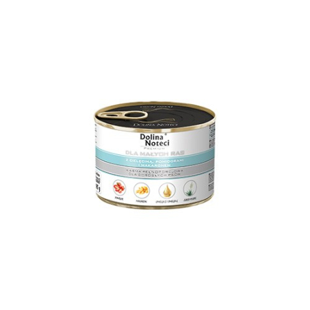 Dolina Noteci Premium z Cielęciną, Pomidorami i  Makaronem 185 g
