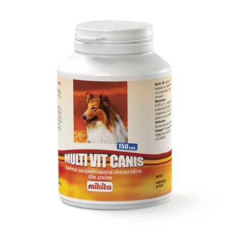 MIKITA Multivit Canis 150 tabletek