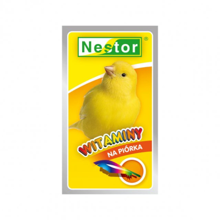 WITAMINY DLA KANARKOW "NA PIÓRKA"