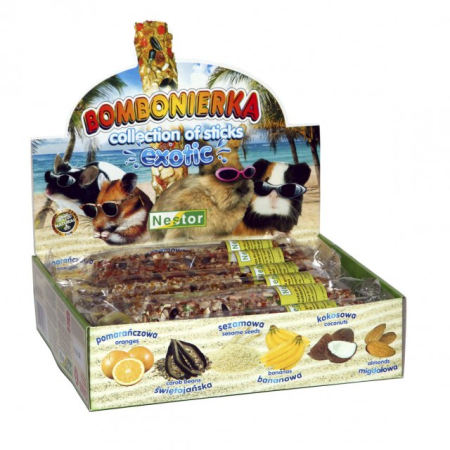 Kolba - Bombonierka EGZOTYCZNA dla GRYZONI