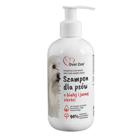 Szampon dla psów o białej i jasnej sierści 250 ml