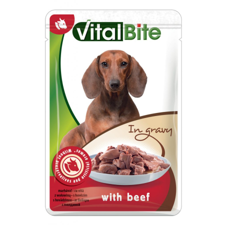 Saszetka VitalBite -  Z  Wołowiną