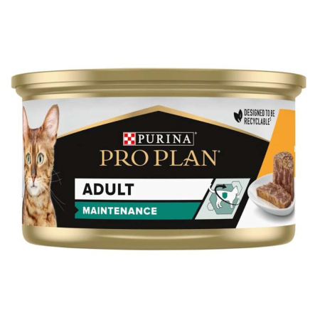 PRO PLAN Adult Wilgotny pasztet z Kurczakiem Mokra karma dla kota 85 g