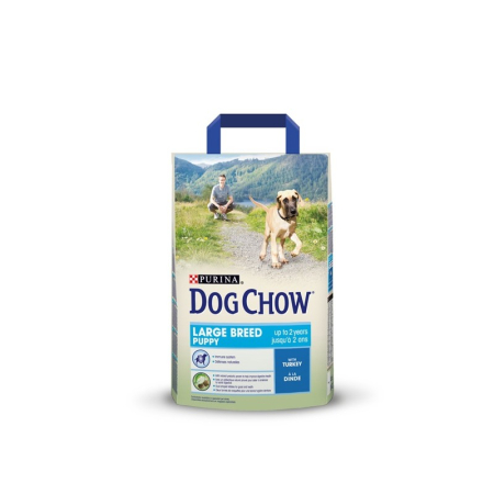 Purina DOG CHOW® Puppy Large Breed Puppy z Indykiem-dla szczeniąt psów dużych ras