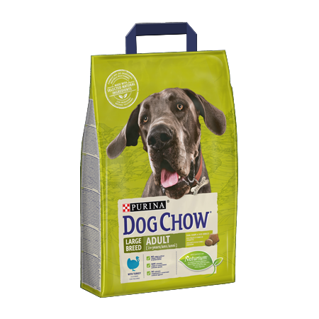 Purina DOG CHOW® Large Breed Adult z Indykiem  - karma dla dorosłych psów dużych ras z indykiem