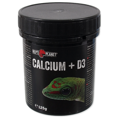 Repti Planet Calcium + D3 dla Gadów 125 g