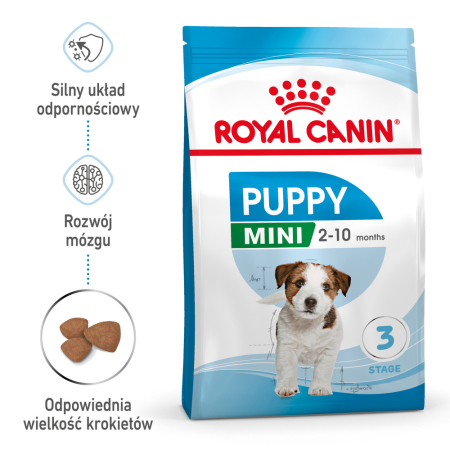 ROYAL CANIN Mini Puppy 2kg - od 2 do 10 miesiąca życia, ras małych