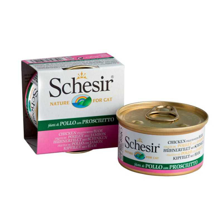 SCHESIR CAT - Filety z kurczaka z szynką  85g