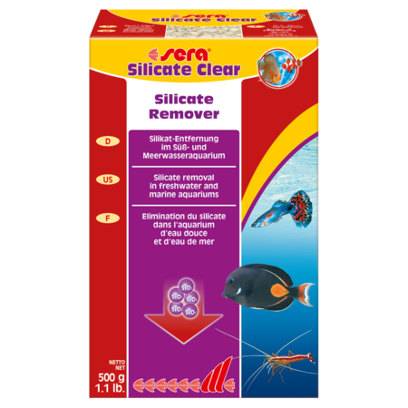 Sera Silicate Clear Remover 500g - usuwa krzemiany