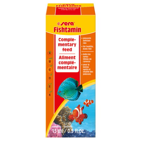 Sera Fishtamin - Witaminy dla rybek