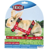 Trixie Szelki ze smyczą dla królika 25-44cm/10mm z motywem