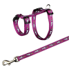 Trixie Szelki ze smyczą dla królika 25-44cm/10mm z motywem