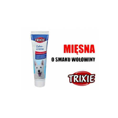 Pasta do zębów dla psa o smaku wołowiny - Trixie