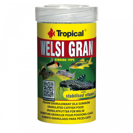 Tropical Welsi Gran Pokarm granulowany dla sumików