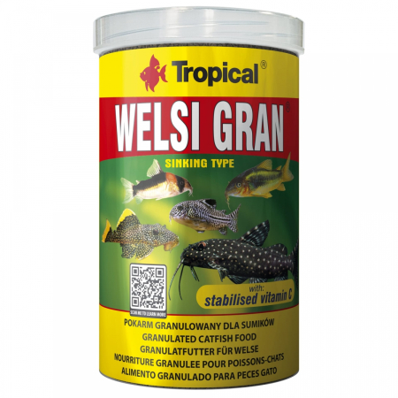 Tropical Welsi Gran Pokarm granulowany dla sumików