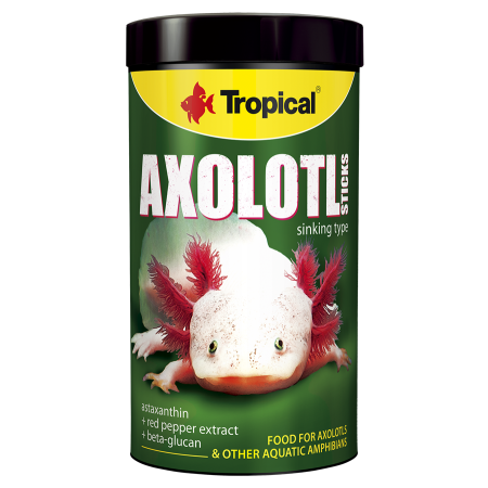 Pokarm dla axolotla - Axolotl Sticks 250ml