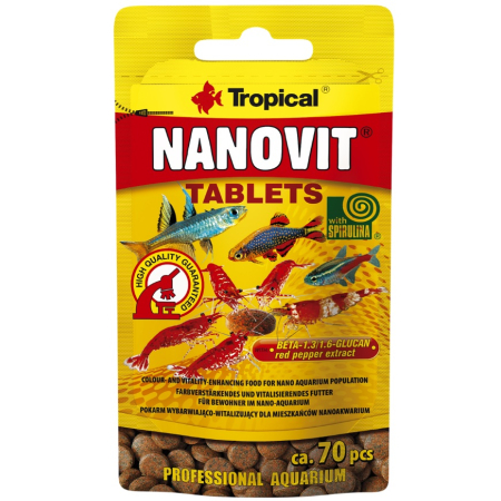 TROPICAL Nanovit ok. 70 tabletek